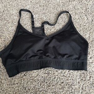 Victoria's Secret PINK Black Sports Bra
